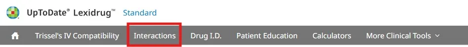 Drug Interactions